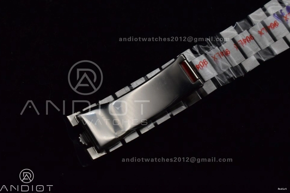 A2836 40 Weight) GMF Steel (Gain on Crystal President V3 Black Dial 904L Bracelet SS DayDate 0220